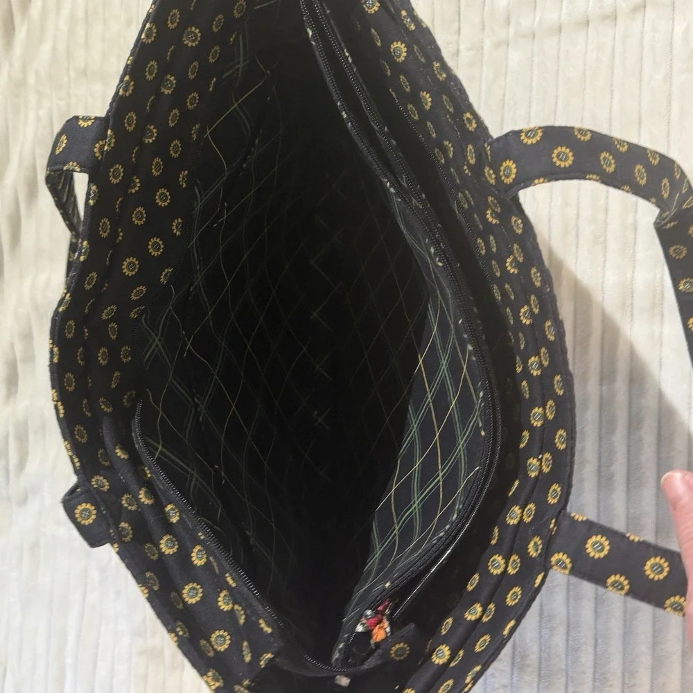 VTG Vera Bradley Metropolitan Laptop Tote Bag retired 